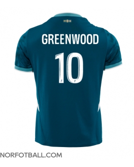 Billige Fotballdrakt Olympique de Marseille Mason Greenwood #10 Replika Bortedrakt 2024-25 Kortermet